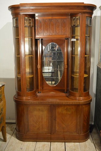 Bufet schrank rundglas - bufet,