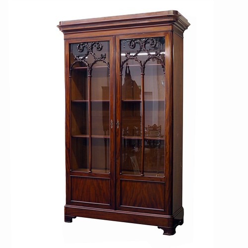Vitrinenschrank bücherschrank - vitrinenschrank,