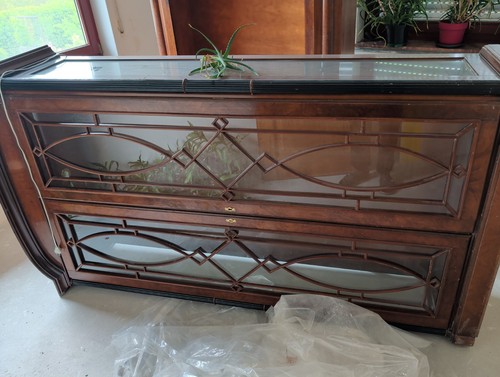 Glasschrank schrank vitrine - schrank,