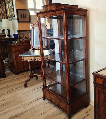 Biedermeier vitrine - biedermeier,