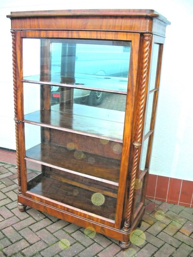 Original biedermeier vitrine - ,