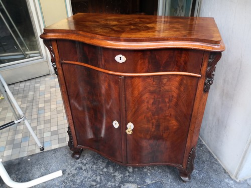 Biedermeier halbschrank - biedermeier,