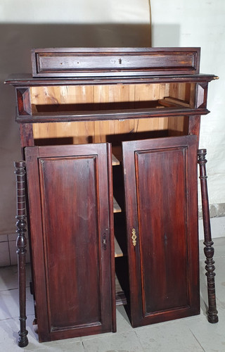 Schrank mahagoni alt - schrank, mahagoni,
