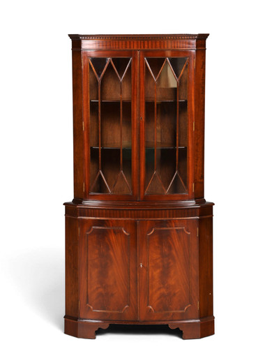 Edle englische eckvitrine - edle,