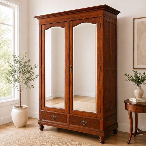 Antiker kleiderschrank - antiker,