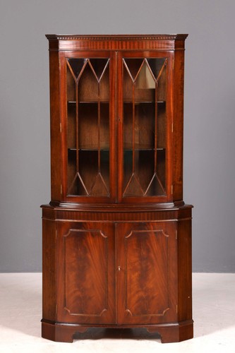 Edle englische eckvitrine - edle,
