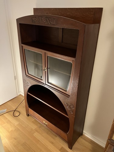 Jugendstil bücherschrank - jugendstil,