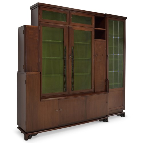 Antik großer bücherschrank - großer,